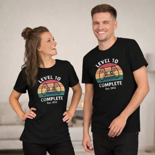 Ühesugune disaini ise T-särk paaridele