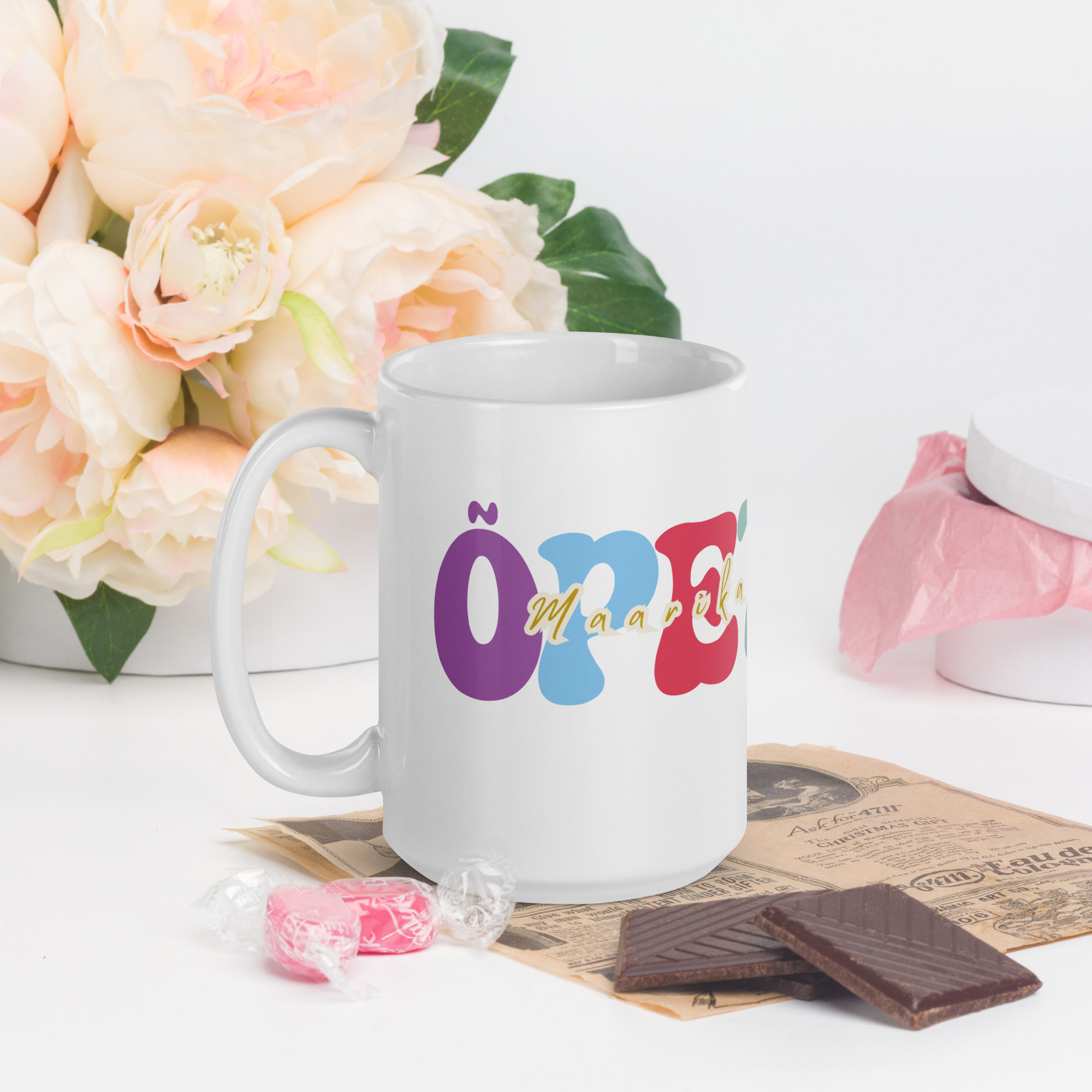 Personaalne kingitus õpetajale nimeline tass