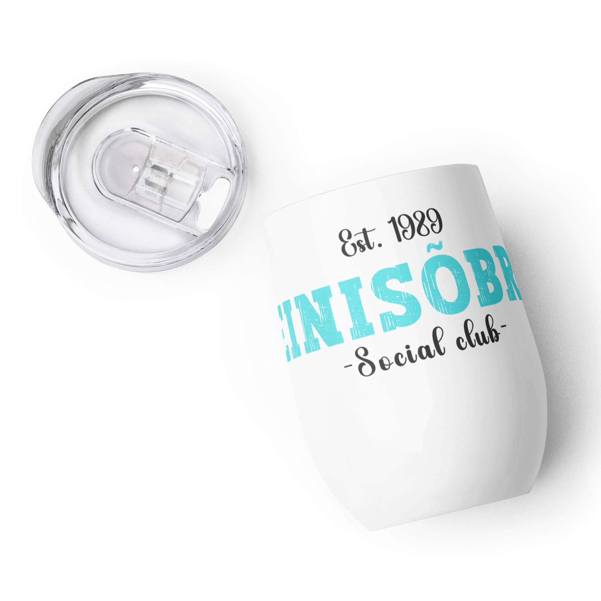 Personaliseeritav veinitermos veiniklaas termostops sõbrannadele või tüdrukute õhtuks hea kingiidee