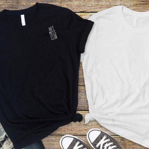 Hot mess club naiste t-särk, kingiidee sõbrannale või tüdrukute õhtuks