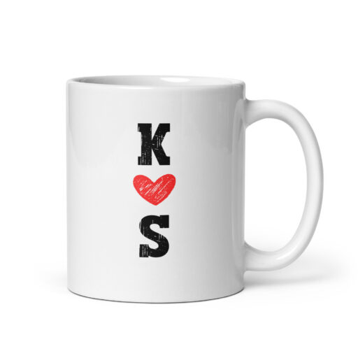 Mida kinkida posssõbrale või tüdruksõbrale, personaliseeritav kruus teie nimetähtedega