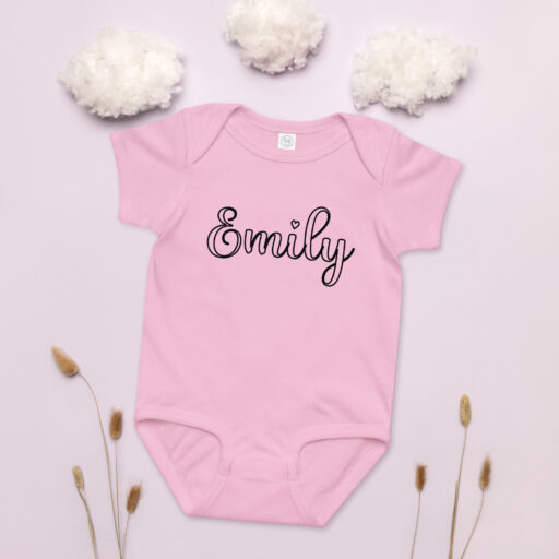 personaliseeritav beebibodi nimega