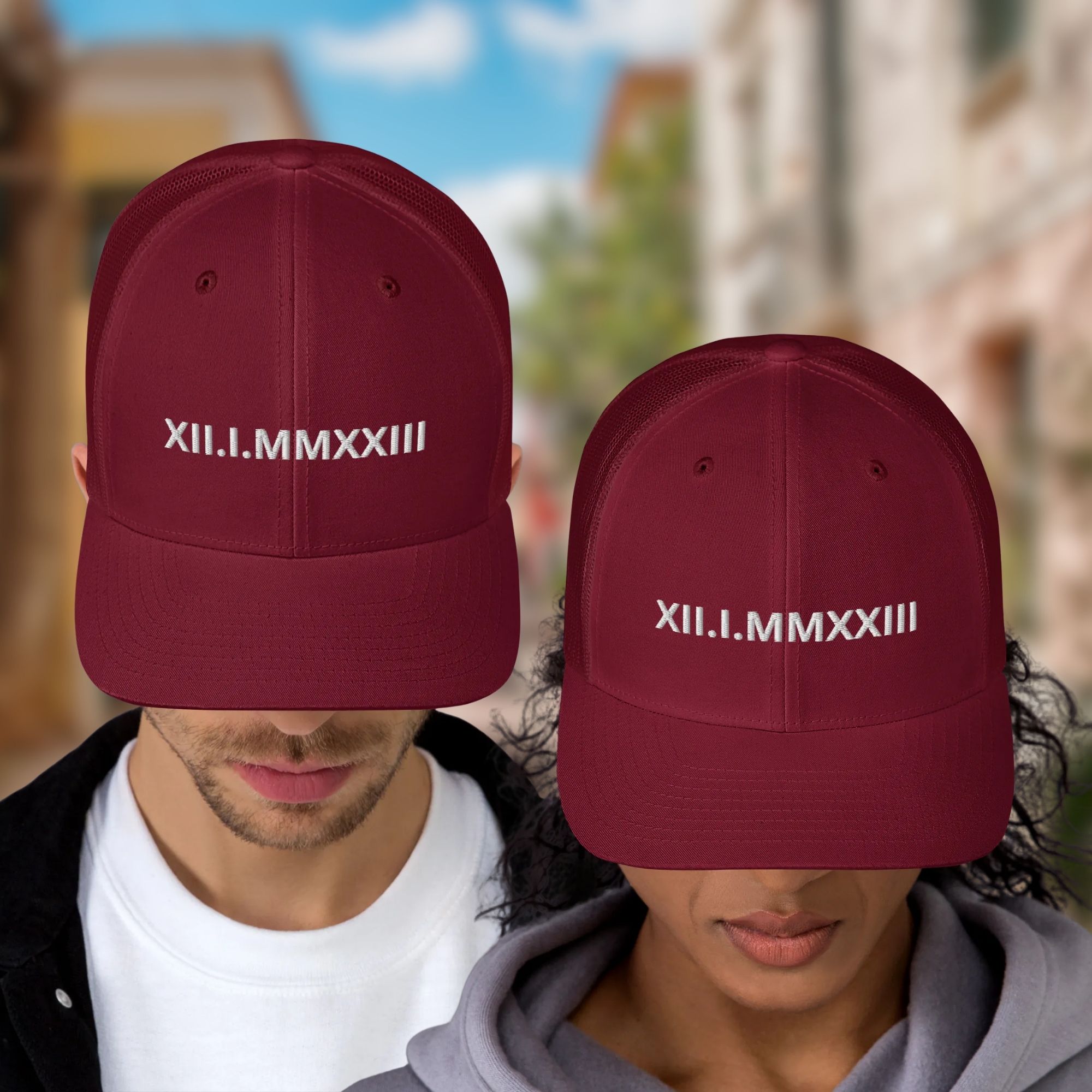 Personaliseeritav nokamüts kuupäevaga - kingiigee mehele, naisele, paarile, pulma aastapäevaks