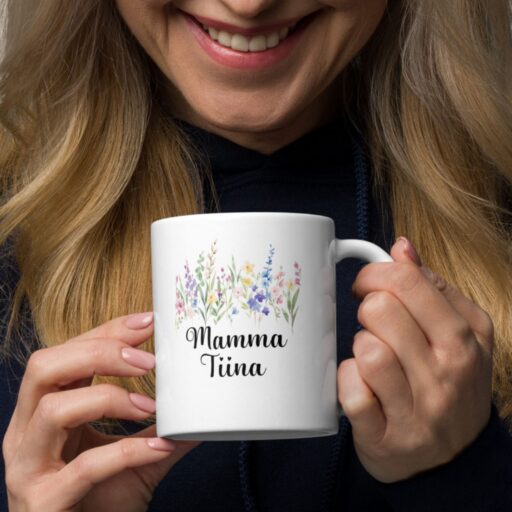 Meeldejääv kingitus vanaemale või mammale või tädile nimega personaliseeritav kruus