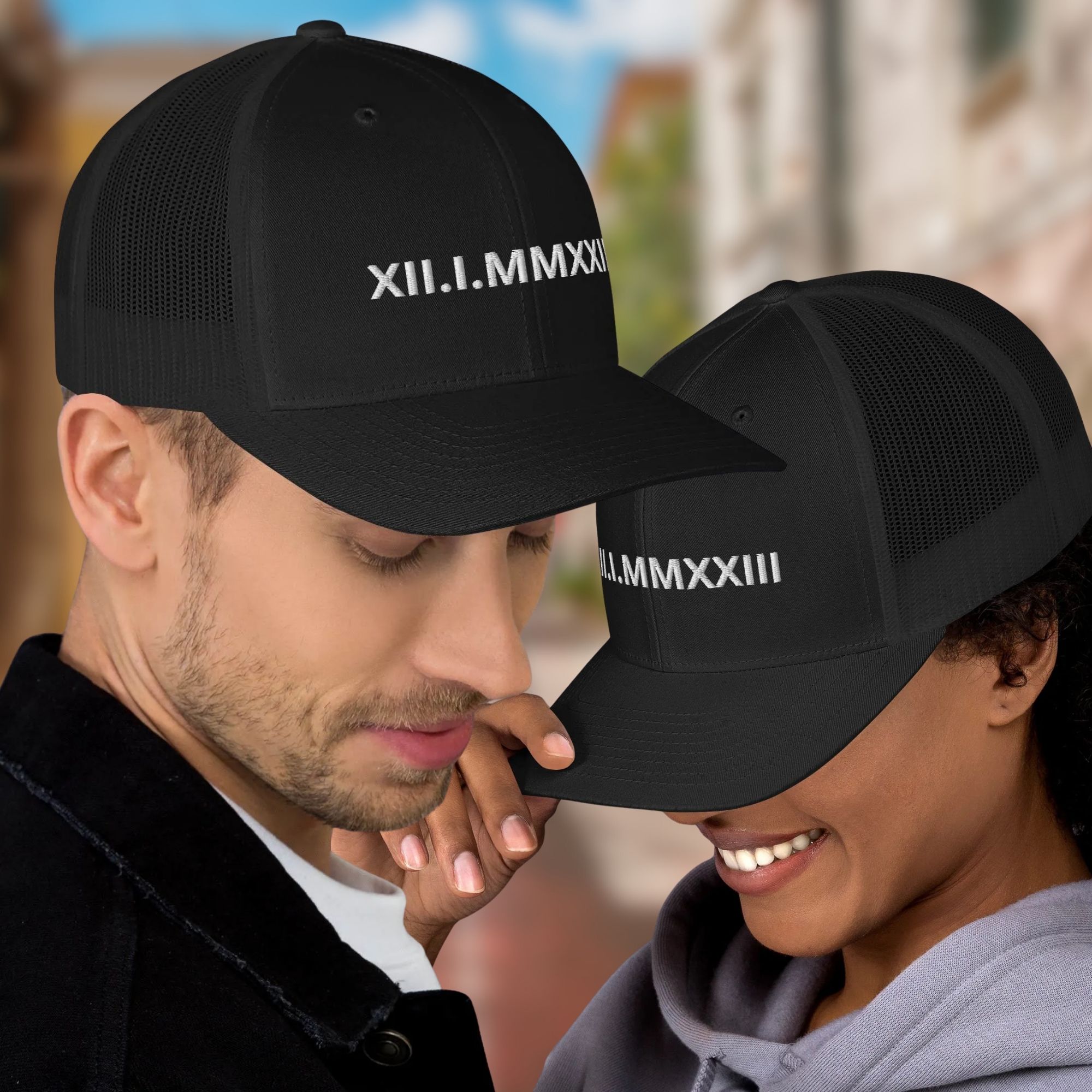 Personaliseeritav nokamüts kuupäevaga - kingiigee mehele, naisele, paarile, pulma aastapäevaks