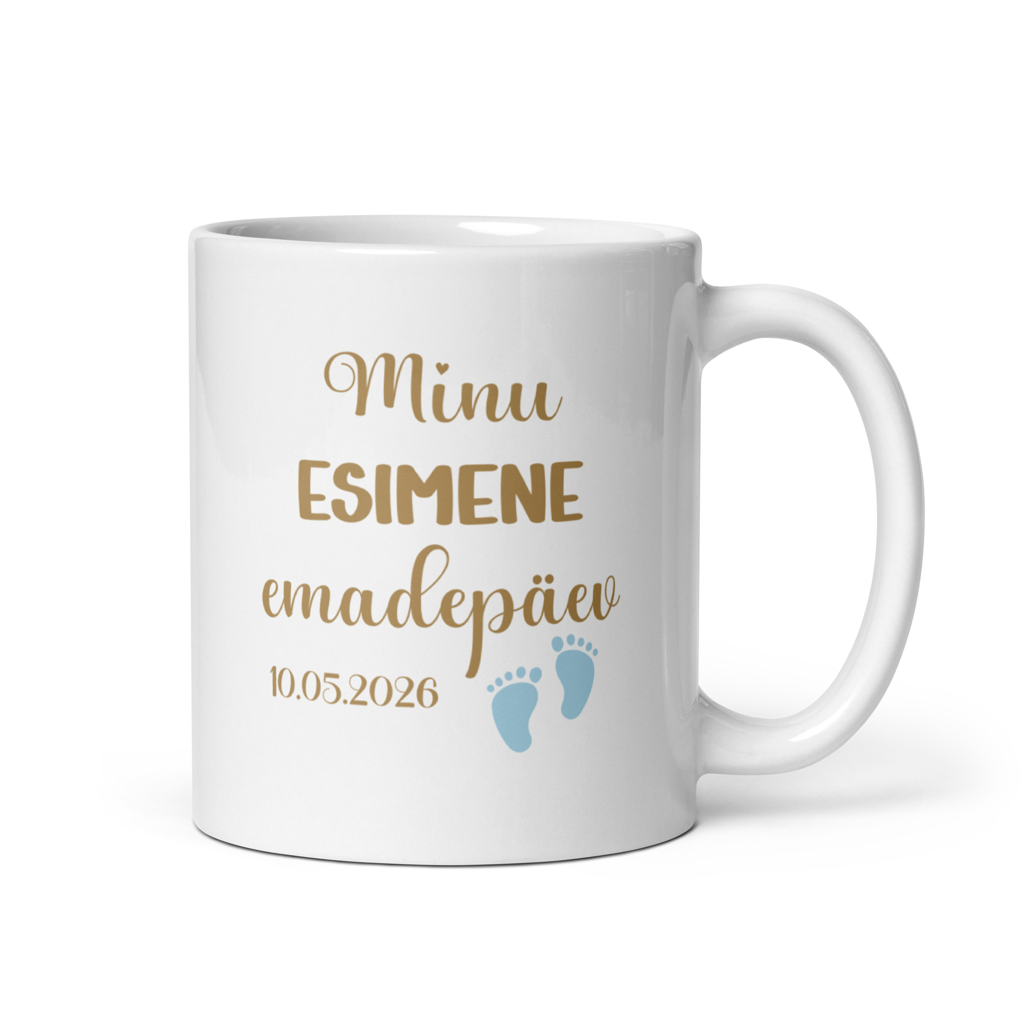 Emadepäeva kingitus - personaalne kruus emadepäevaks emadepäeva kuupäevaga 2026 6