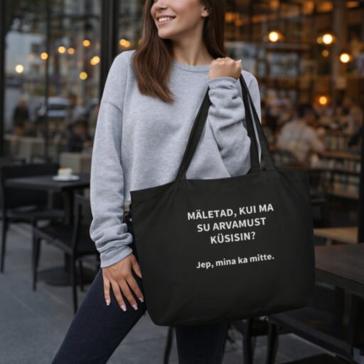 Must riidest kott sakrastiline nali