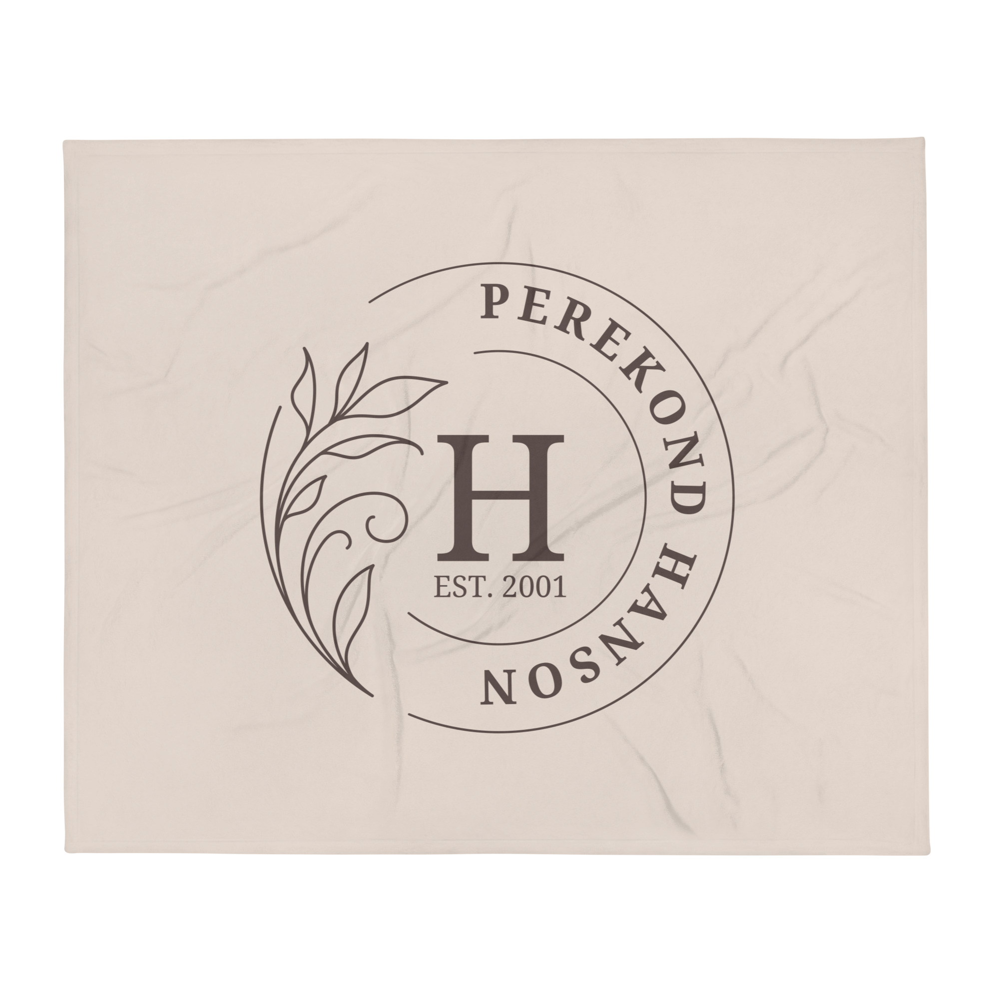 Personaliseeritav pleed perekonnanimega