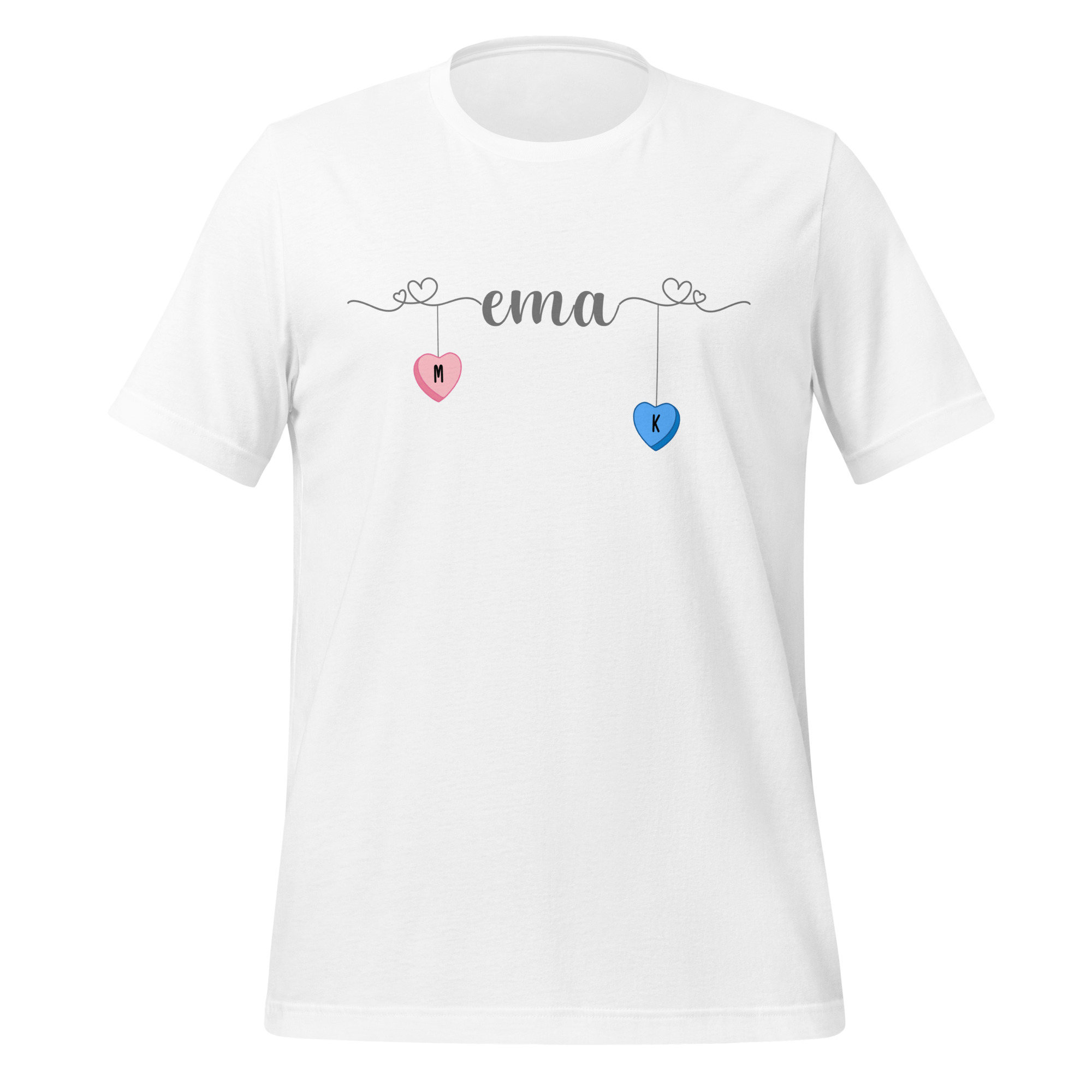 Kvaliteetne valge t-särk Ema