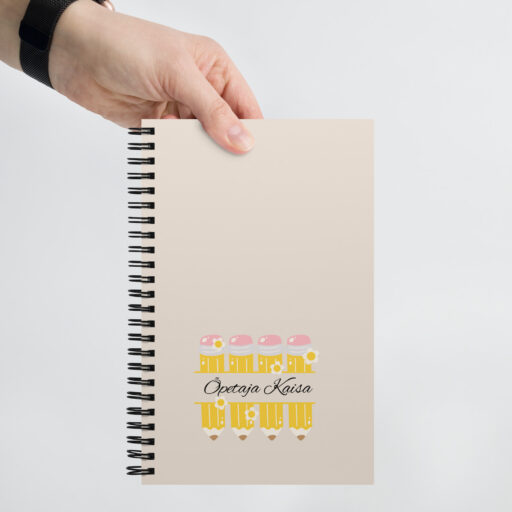 Personaliseeritav märkmik lasteaia- või klassiõpetajale