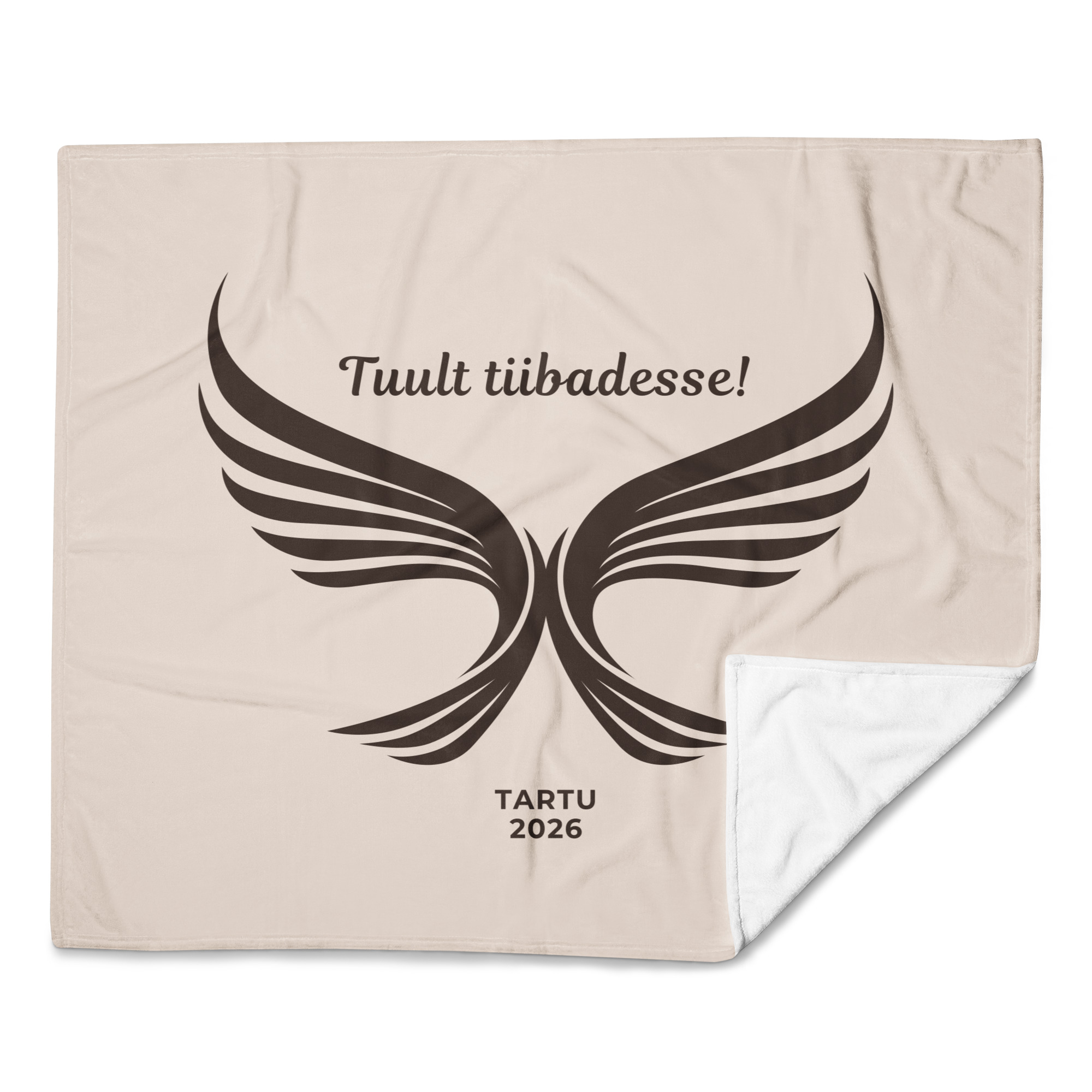 Tuult tiibadesse! - personaliseeritav pleed koolilõpetajale 127x152cm
