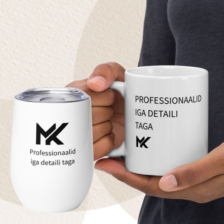 Ettevõtte logoga kruusid ja termostassid