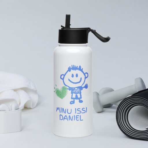 Lapse joonistusega veepudel 950ml